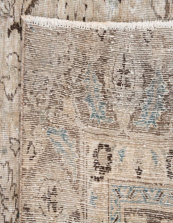 Detail image of 9' x 12' 1  Hand Knotted Ultra Vintage Persian Wool Rug