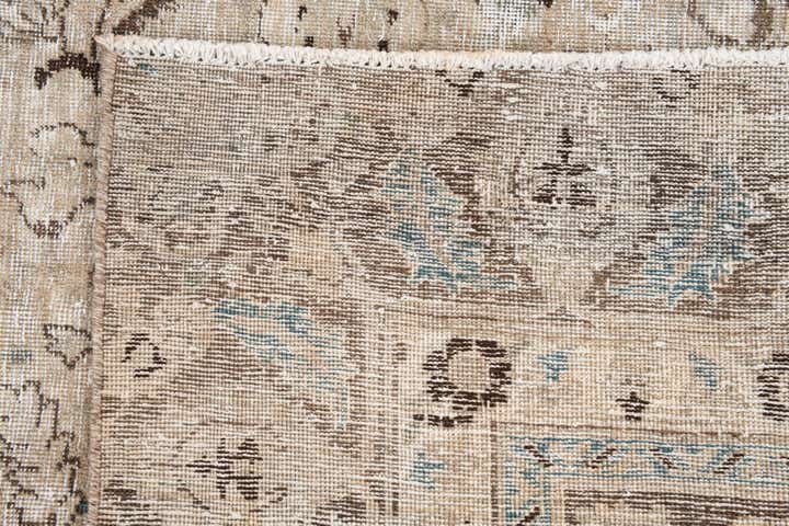9' x 12' 1 Hand Knotted Ultra Vintage Persian Wool Rug