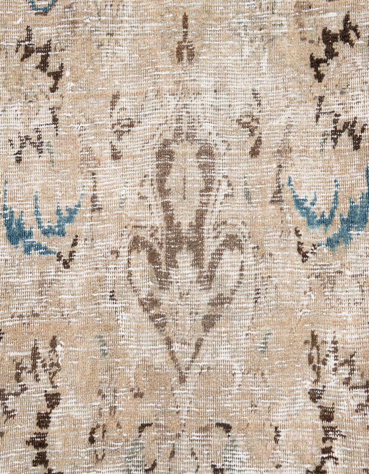 Detail image of 9' x 12' 1  Hand Knotted Ultra Vintage Persian Wool Rug