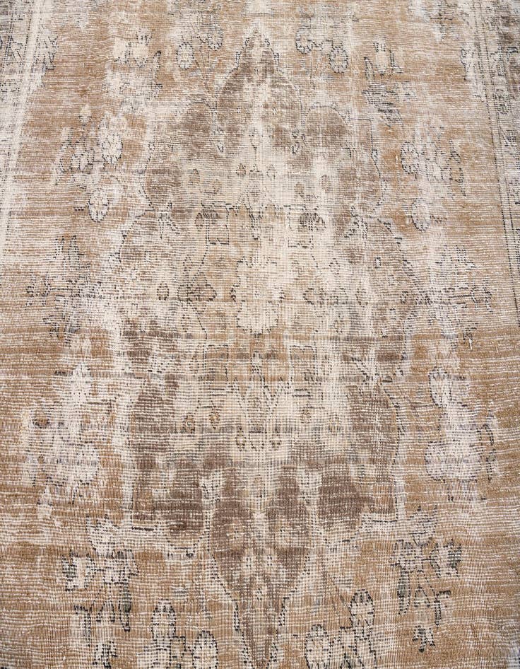 Detail image of 7' 4 x 10' 5  Hand Knotted Ultra Vintage Persian Wool Rug