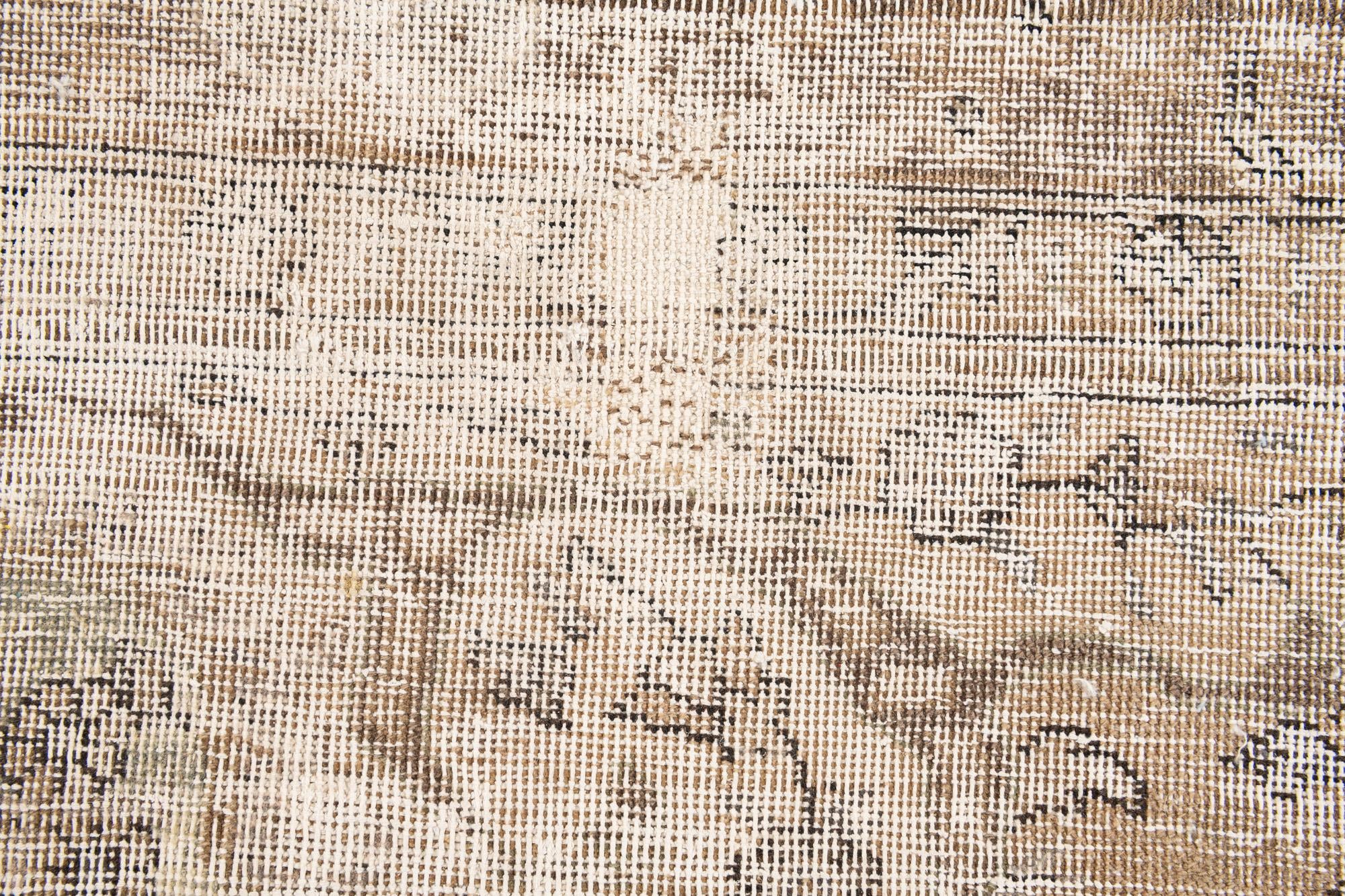 7' 4 x 10' 5 Hand Knotted Ultra Vintage Persian Wool Rug