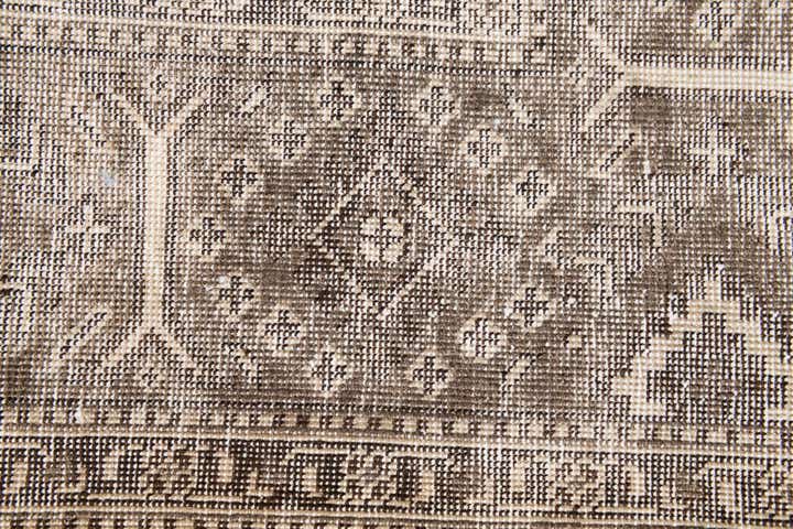 6' 7 x 9' Hand Knotted Ultra Vintage Persian Wool Rug