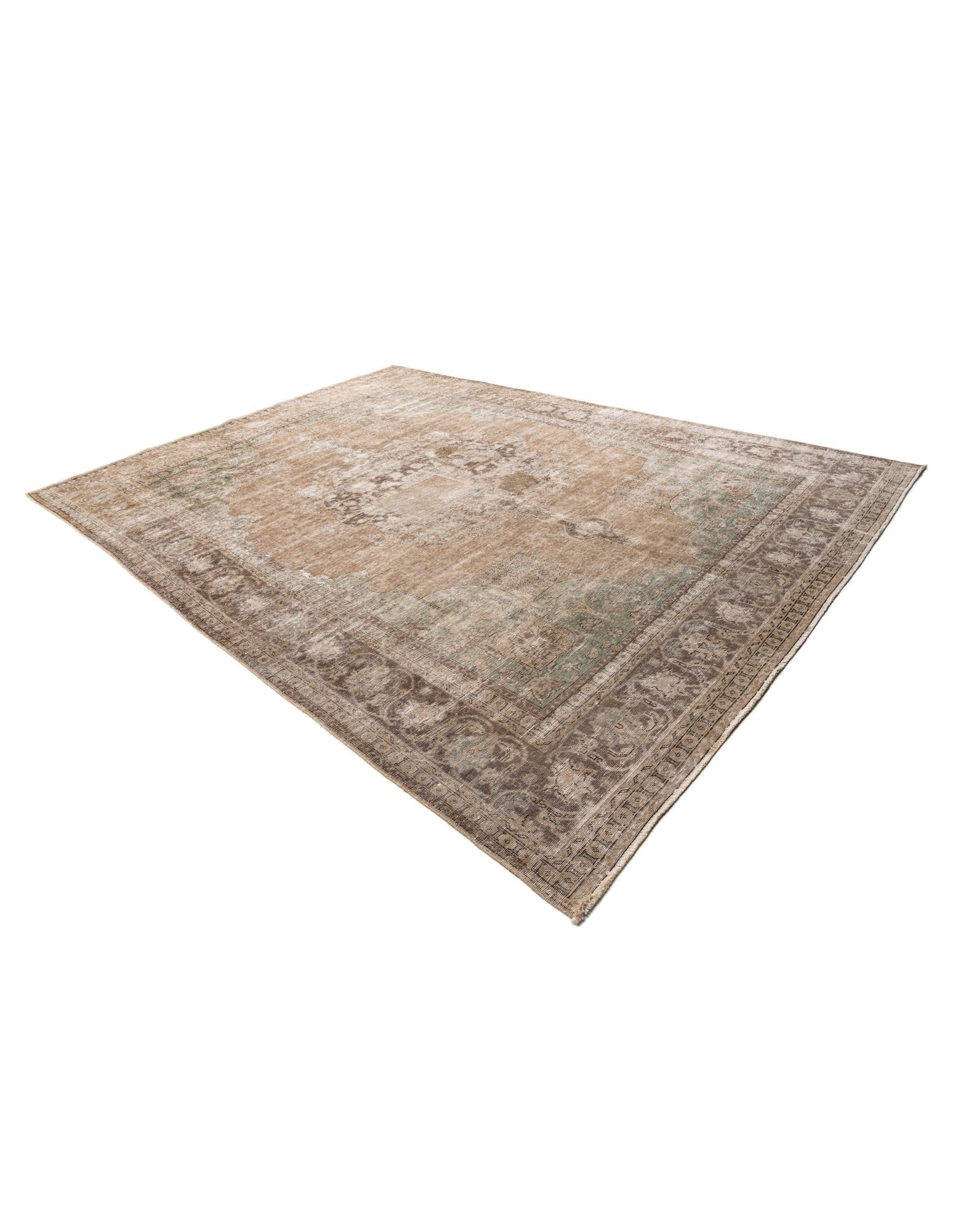 10' x 13' Hand Knotted Ultra Vintage Persian Wool Rug