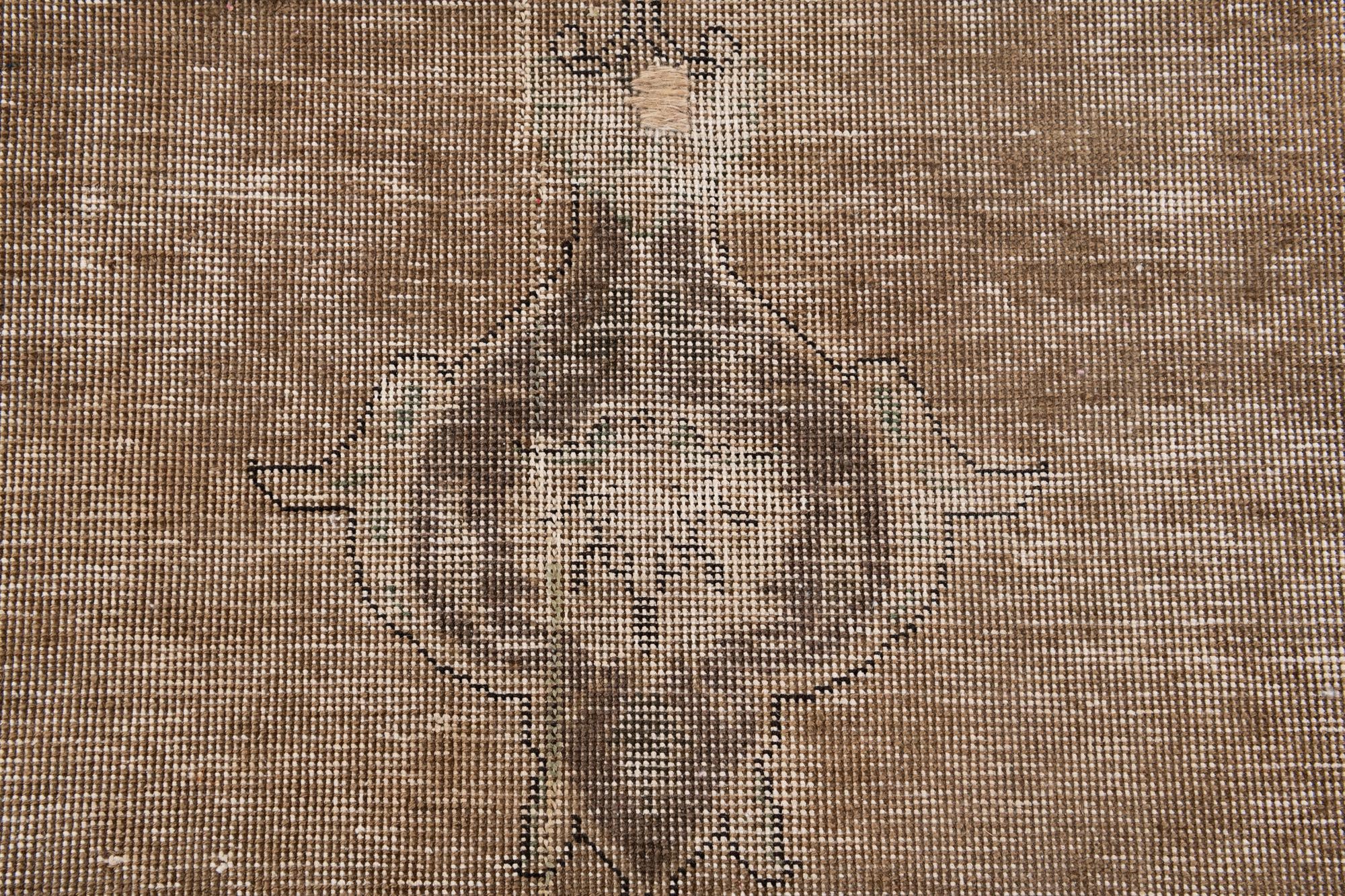 10' x 13' Hand Knotted Ultra Vintage Persian Wool Rug