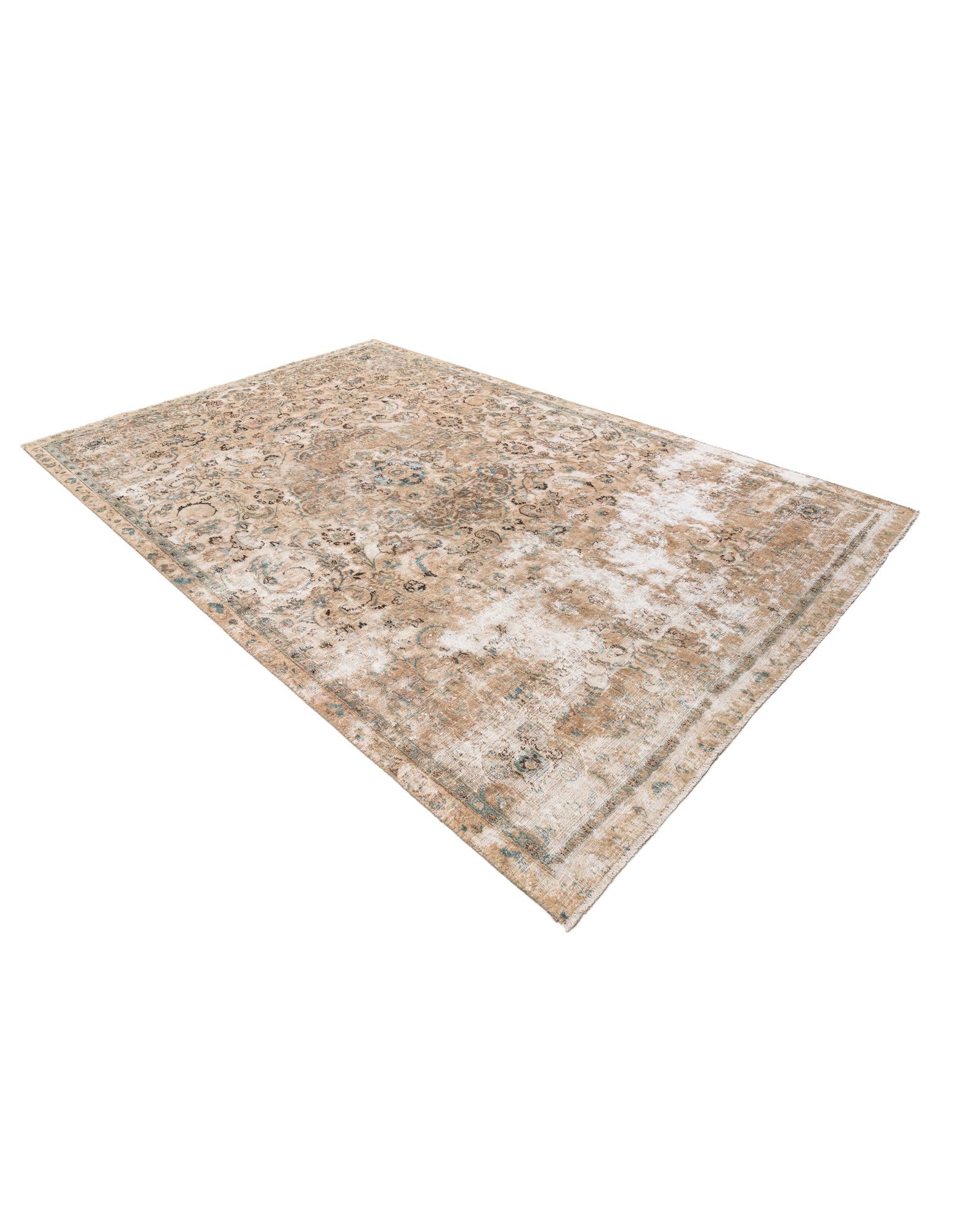 7' 1 x 10' 8 Hand Knotted Ultra Vintage Persian Wool Rug