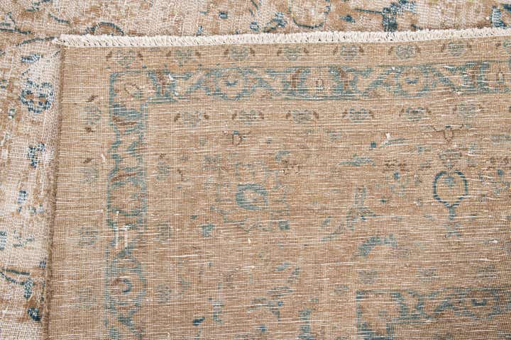 9' 7 x 12' 10 Hand Knotted Ultra Vintage Persian Wool Rug