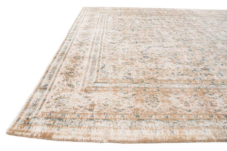 Detail image of 9' 7 x 12' 10 Hand Knotted Ultra Vintage Persian Wool Rug