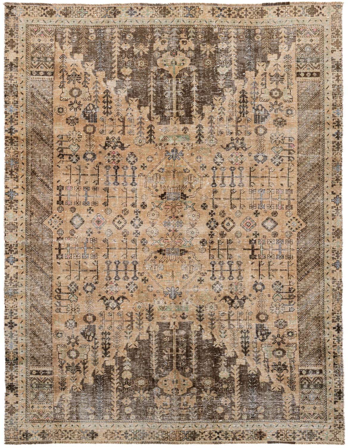 Primary image 5' 1 x 8' 8  Hand Knotted Ultra Vintage Persian Wool Rug