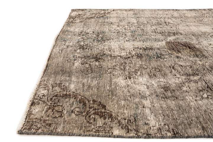 4' x 7' 4 Hand Knotted Ultra Vintage Persian Wool Rug