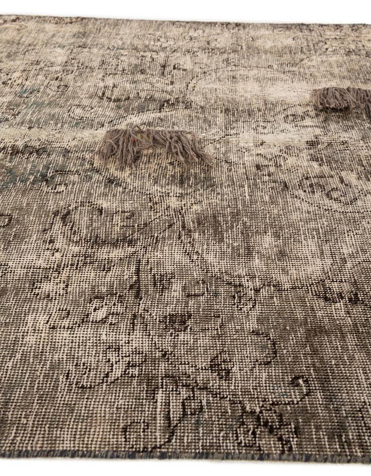 Detail image of 4' x 7' 4  Hand Knotted Ultra Vintage Persian Wool Rug