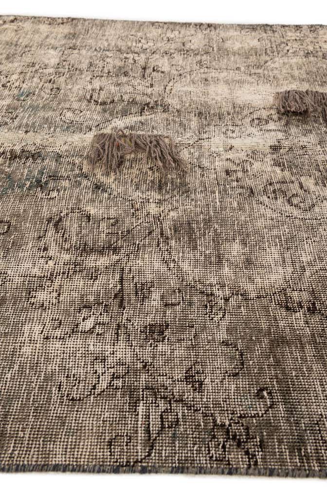4' x 7' 4 Hand Knotted Ultra Vintage Persian Wool Rug
