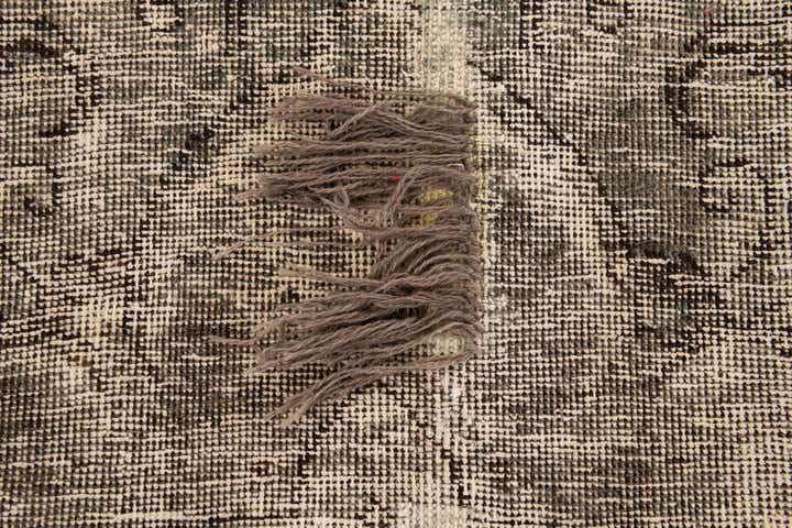 4' x 7' 4 Hand Knotted Ultra Vintage Persian Wool Rug