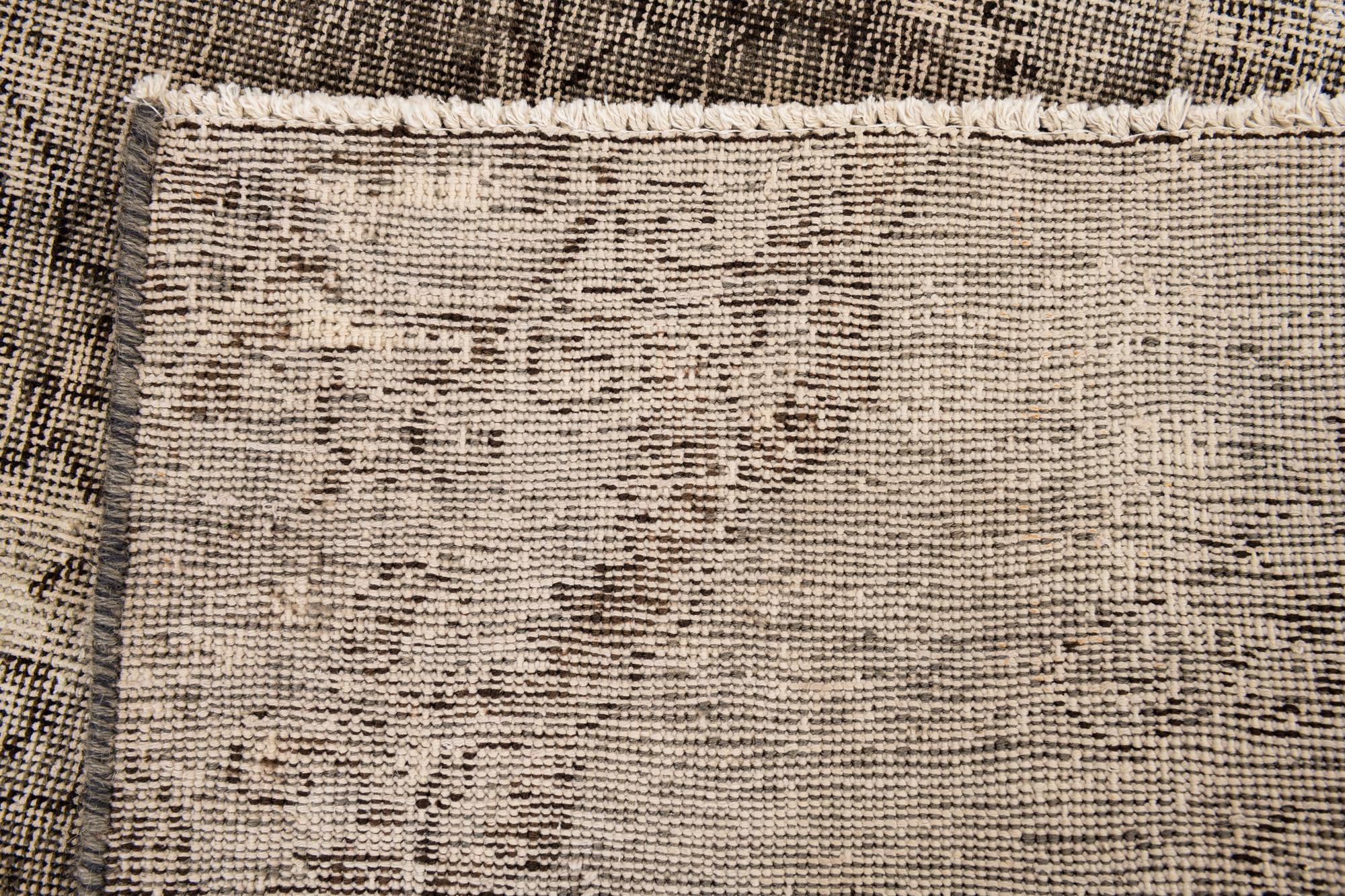 4' x 7' 4 Hand Knotted Ultra Vintage Persian Wool Rug