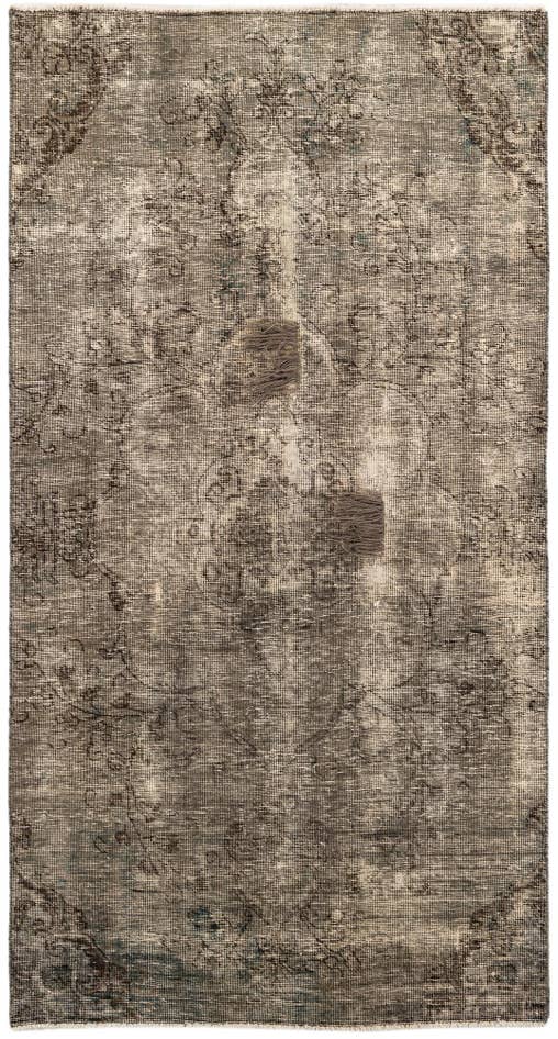 Detail image of 4' x 7' 4 Hand Knotted Ultra Vintage Persian Wool Rug