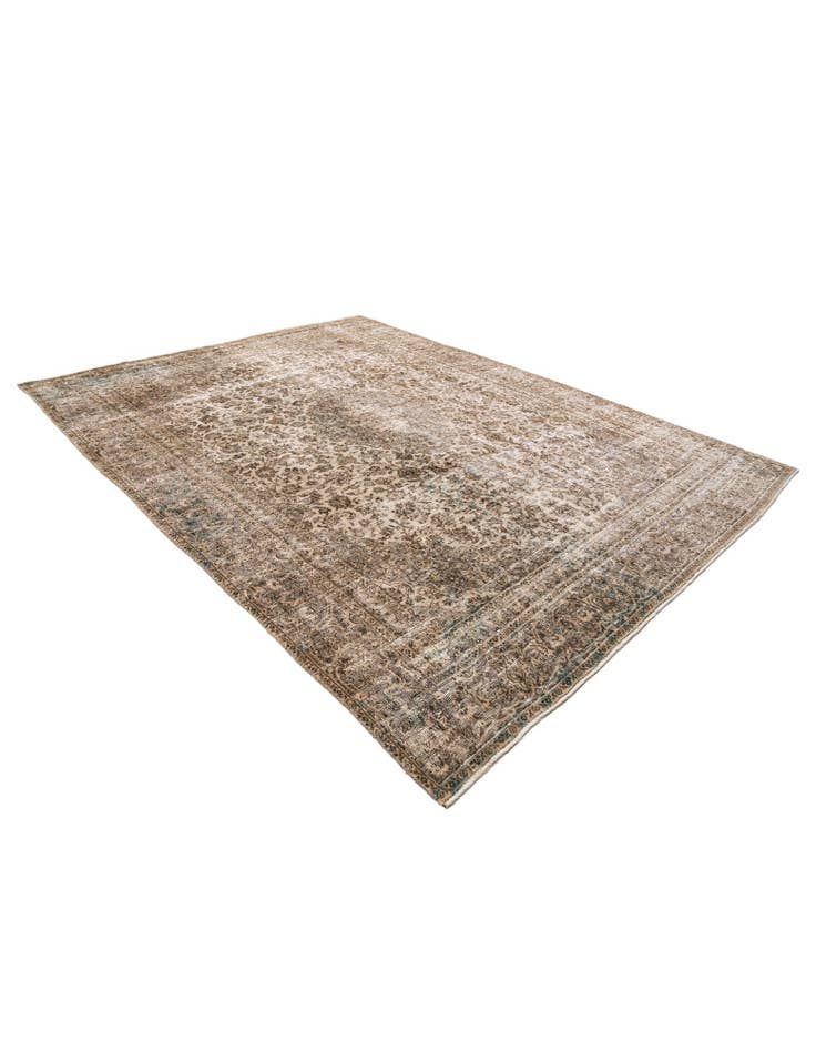 Detail image of 9' x 11' 5  Hand Knotted Ultra Vintage Persian Wool Rug