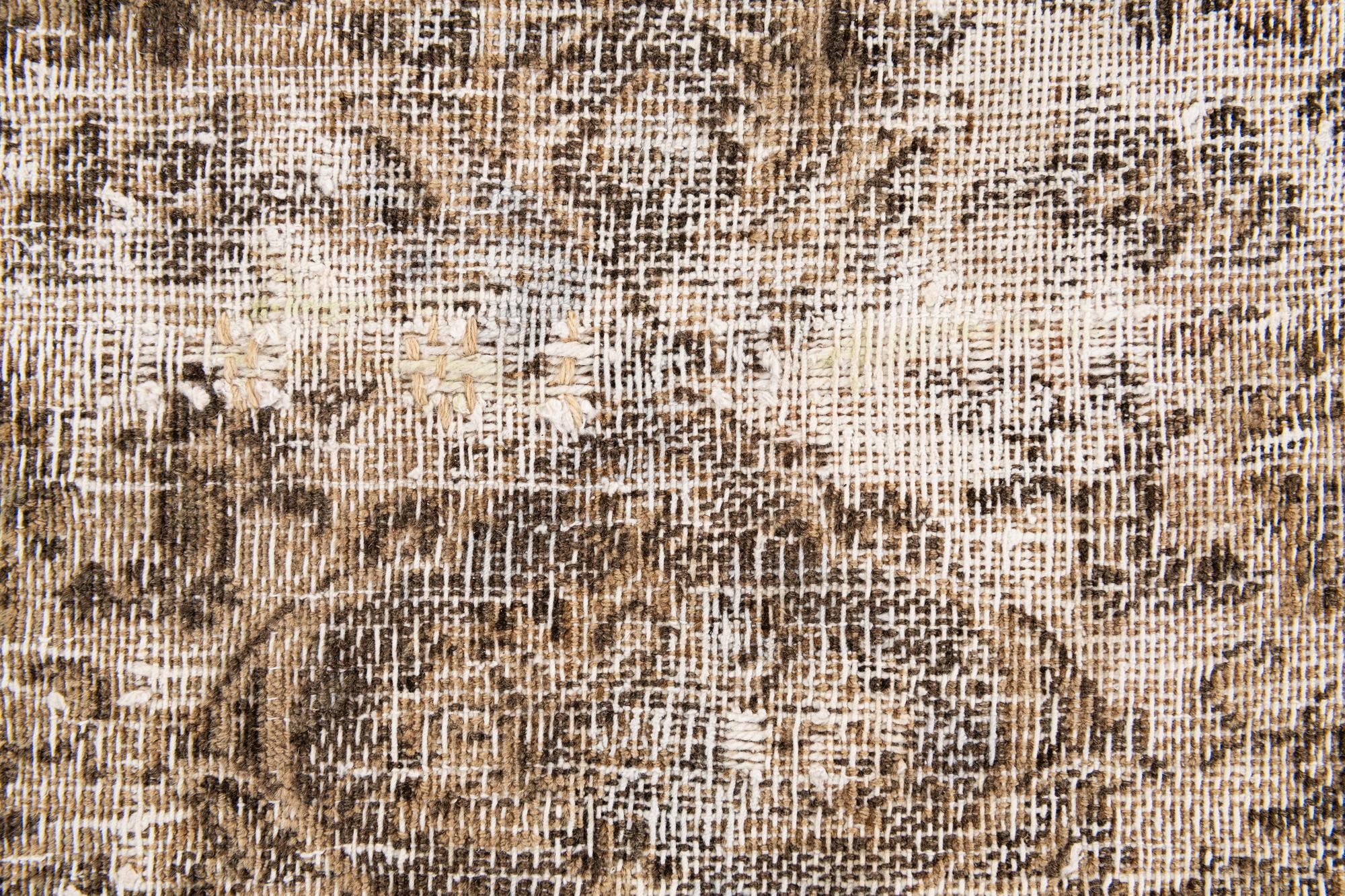 9' x 11' 5 Hand Knotted Ultra Vintage Persian Wool Rug