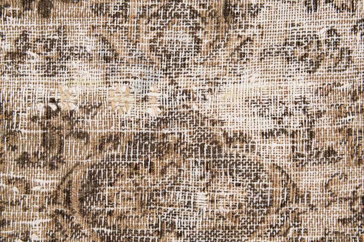 9' x 11' 5 Hand Knotted Ultra Vintage Persian Wool Rug