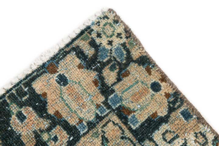 6' 5 x 9' 6 Hand Knotted Ultra Vintage Persian Wool Rug