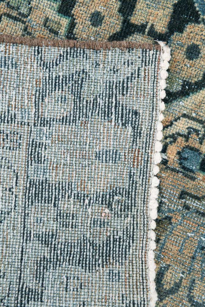 6' 5 x 9' 6 Hand Knotted Ultra Vintage Persian Wool Rug