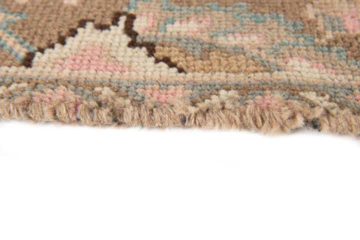 7' 1 x 9' 9 Hand Knotted Ultra Vintage Persian Wool Rug