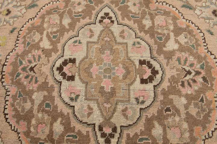 7' 1 x 9' 9 Hand Knotted Ultra Vintage Persian Wool Rug