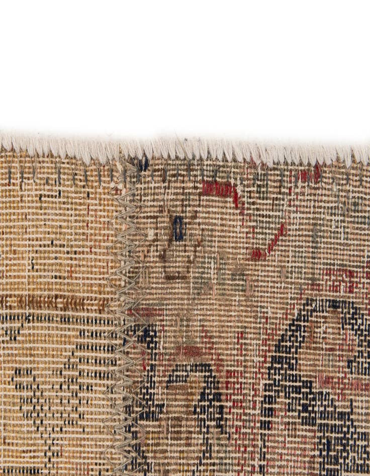 Detail image of 8' 2 x 11' 8  Hand Knotted Ultra Vintage Persian Wool Rug