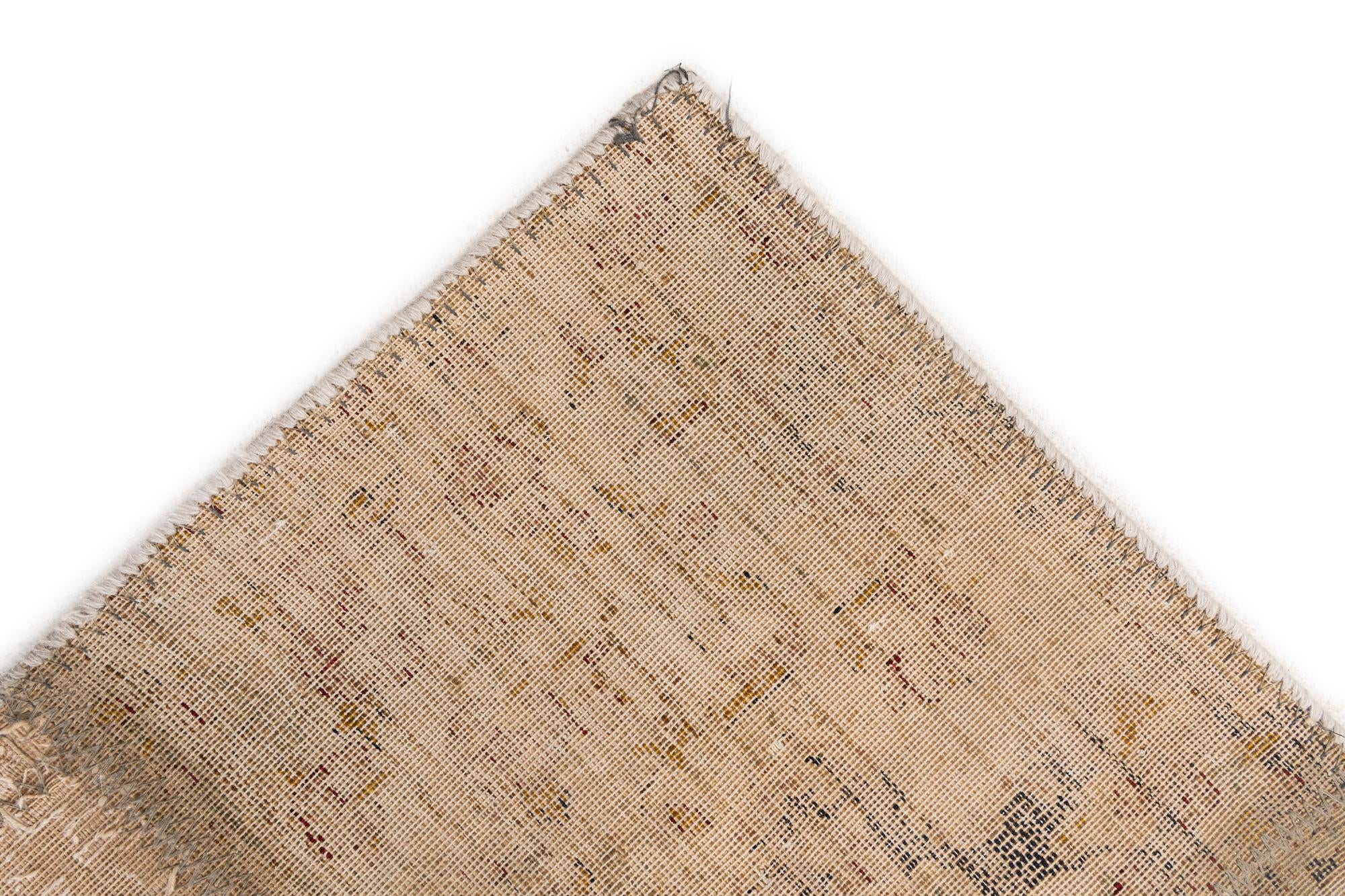 8' 2 x 11' 8 Hand Knotted Ultra Vintage Persian Wool Rug