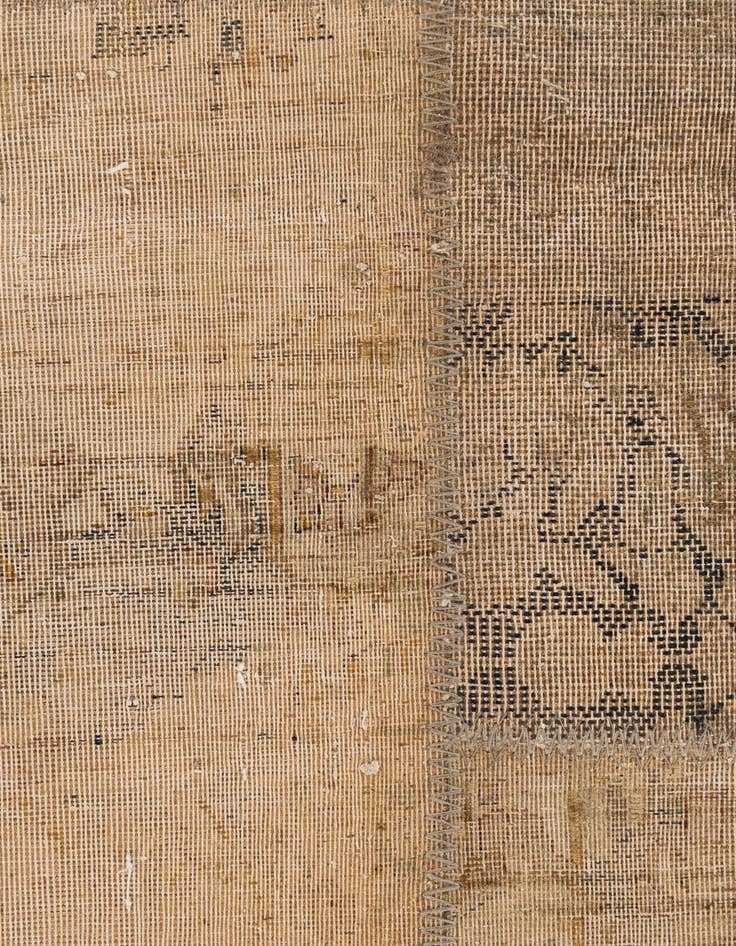 Detail image of 8' 2 x 11' 8  Hand Knotted Ultra Vintage Persian Wool Rug