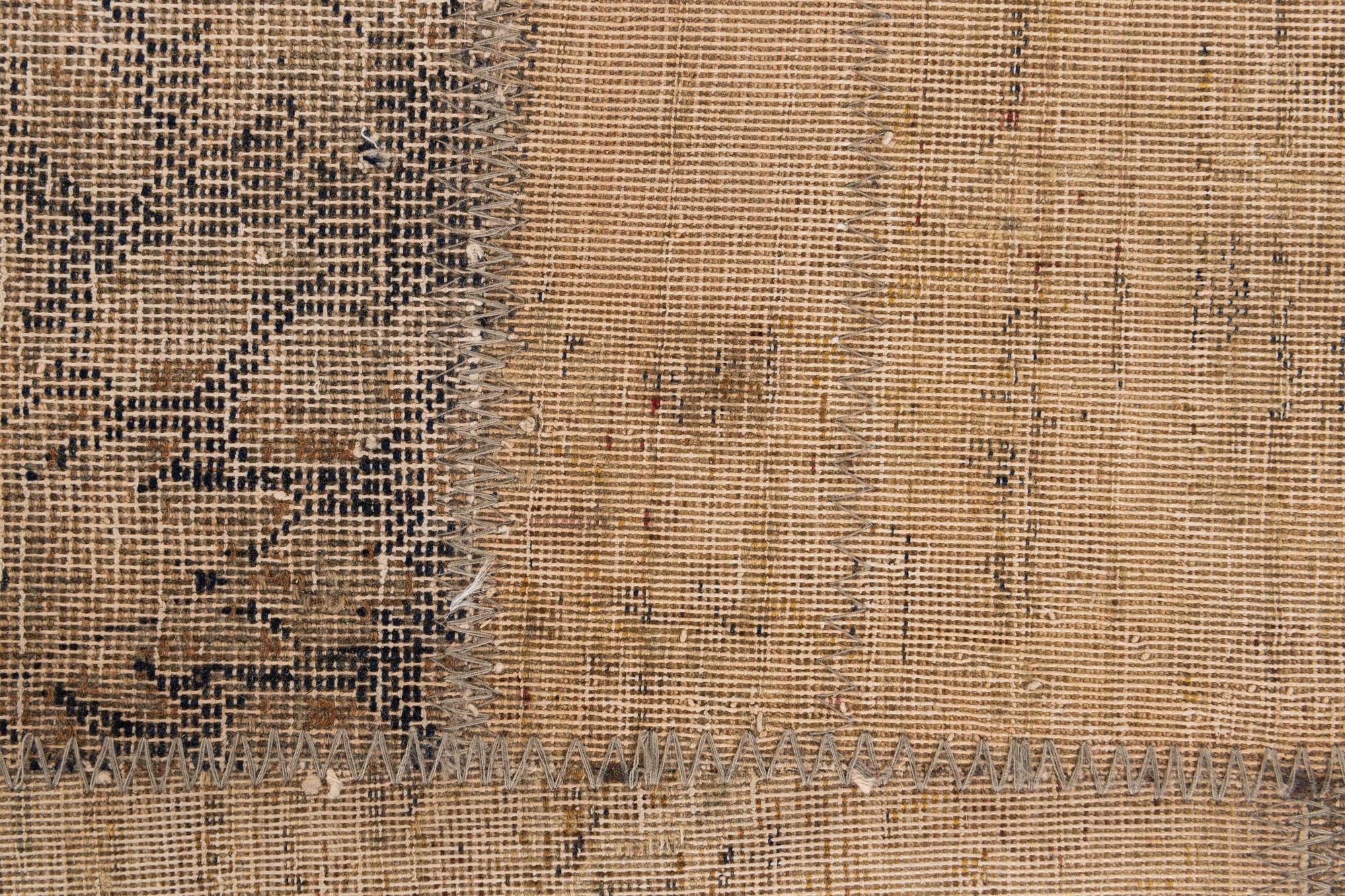 8' 2 x 11' 8 Hand Knotted Ultra Vintage Persian Wool Rug