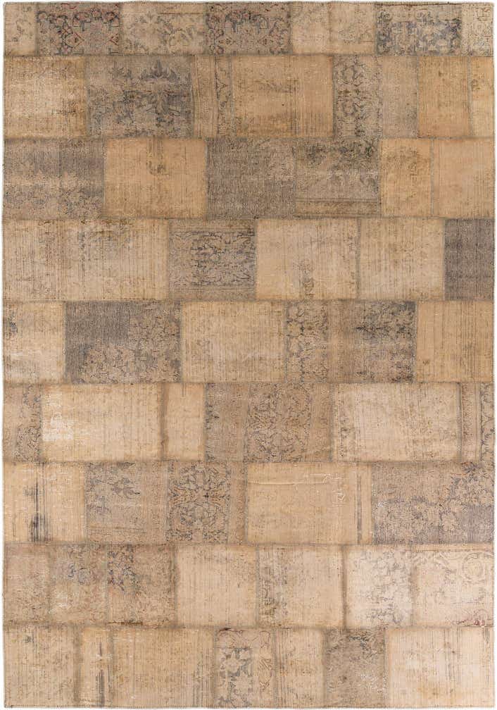 8' 2 x 11' 8 Hand Knotted Ultra Vintage Persian Wool Rug