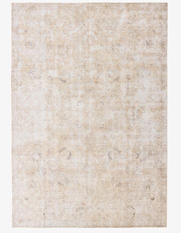 7' 6 x 10' 9 Hand Knotted Ultra Vintage Persian Wool Rug