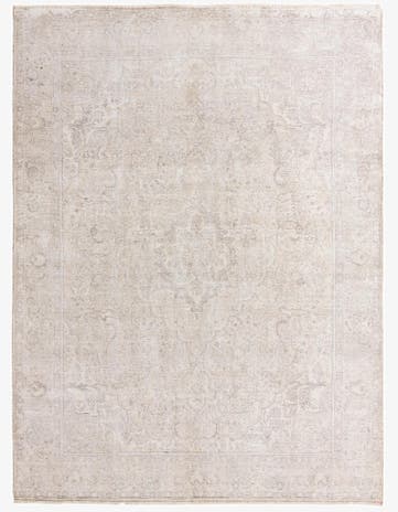 9' 9 x 13' 1 Hand Knotted Ultra Vintage Persian Wool Rug