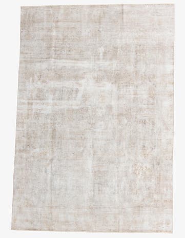 8' 7 x 12' 7 Hand Knotted Ultra Vintage Persian Wool Rug