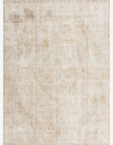 7' 10 x 10' 6 Hand Knotted Ultra Vintage Persian Wool Rug