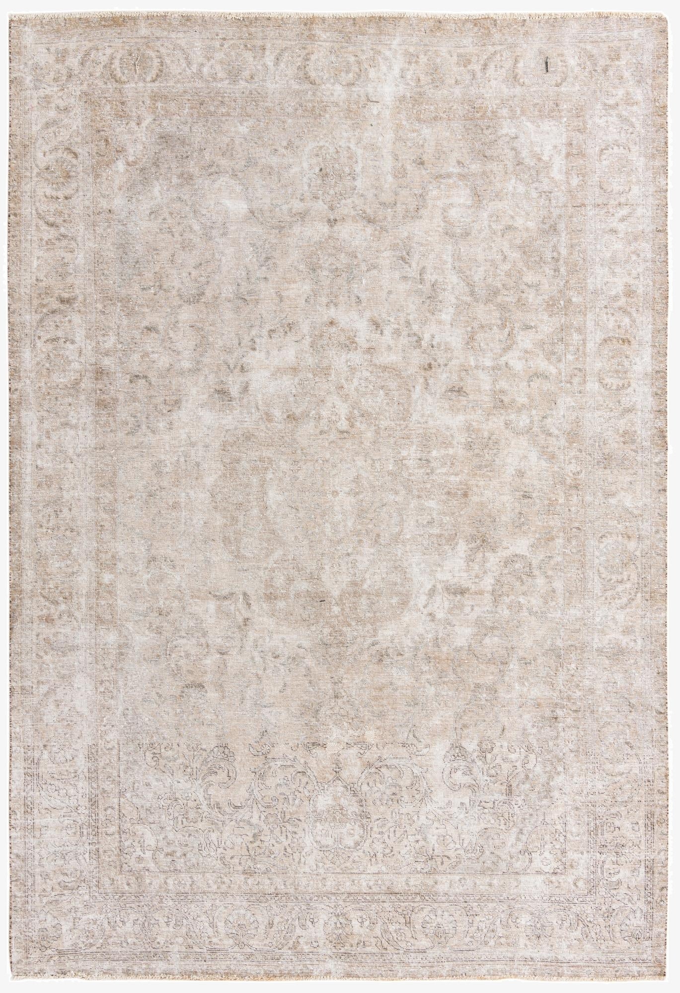 Primary image 7' 6 x 10' 11  Hand Knotted Ultra Vintage Persian Wool Rug