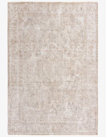 7' 6 x 10' 11 Hand Knotted Ultra Vintage Persian Wool Rug