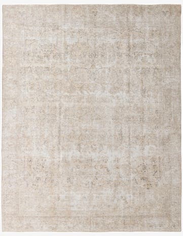 9' 6 x 12' Hand Knotted Ultra Vintage Persian Wool Rug