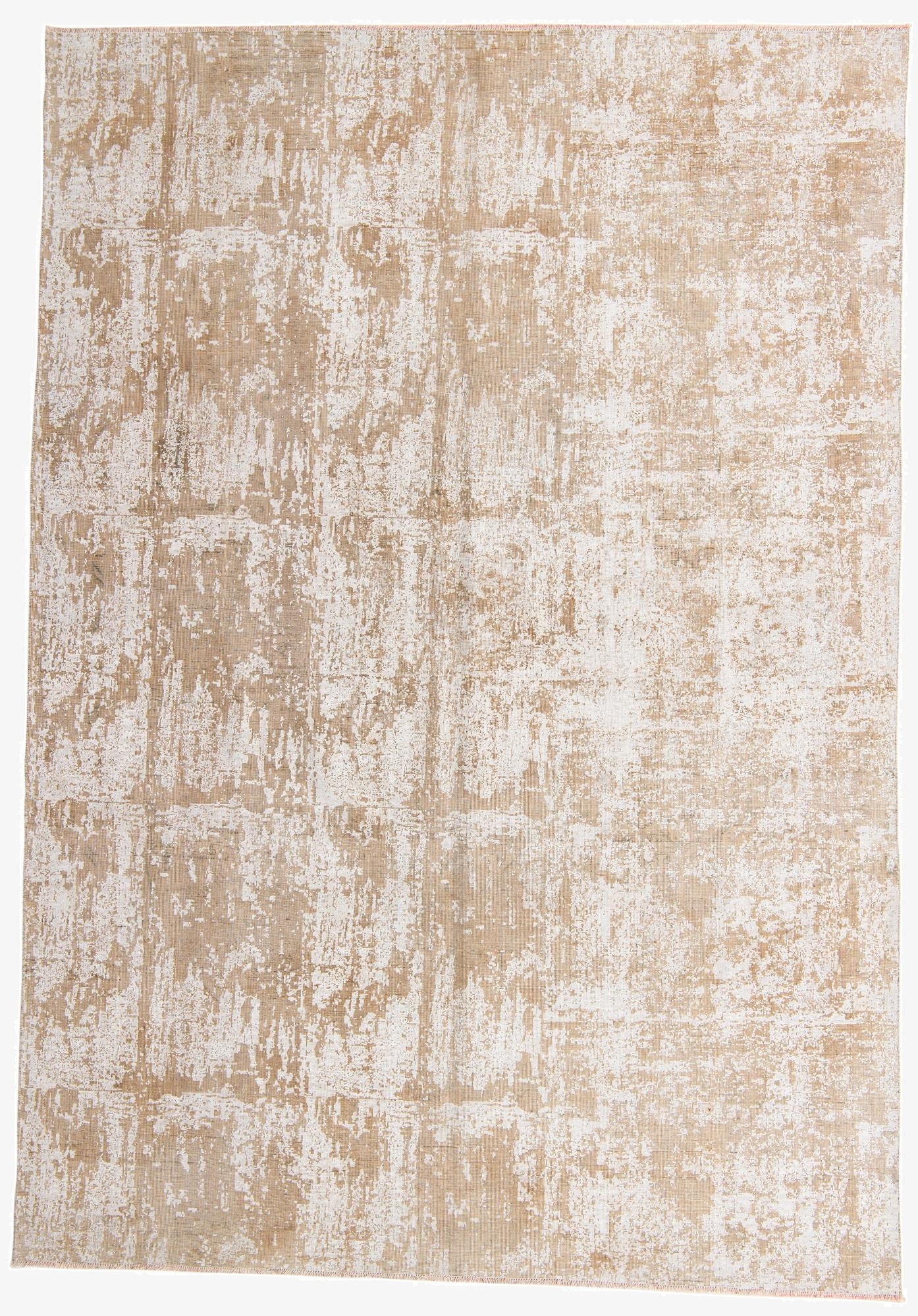 9' 7 x 12' 4  Hand Knotted Ultra Vintage Persian Wool Rug