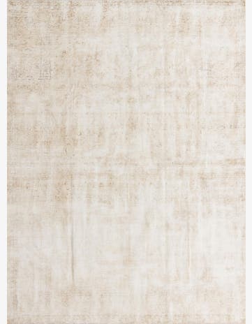 9' 3 x 13' Hand Knotted Ultra Vintage Persian Wool Rug