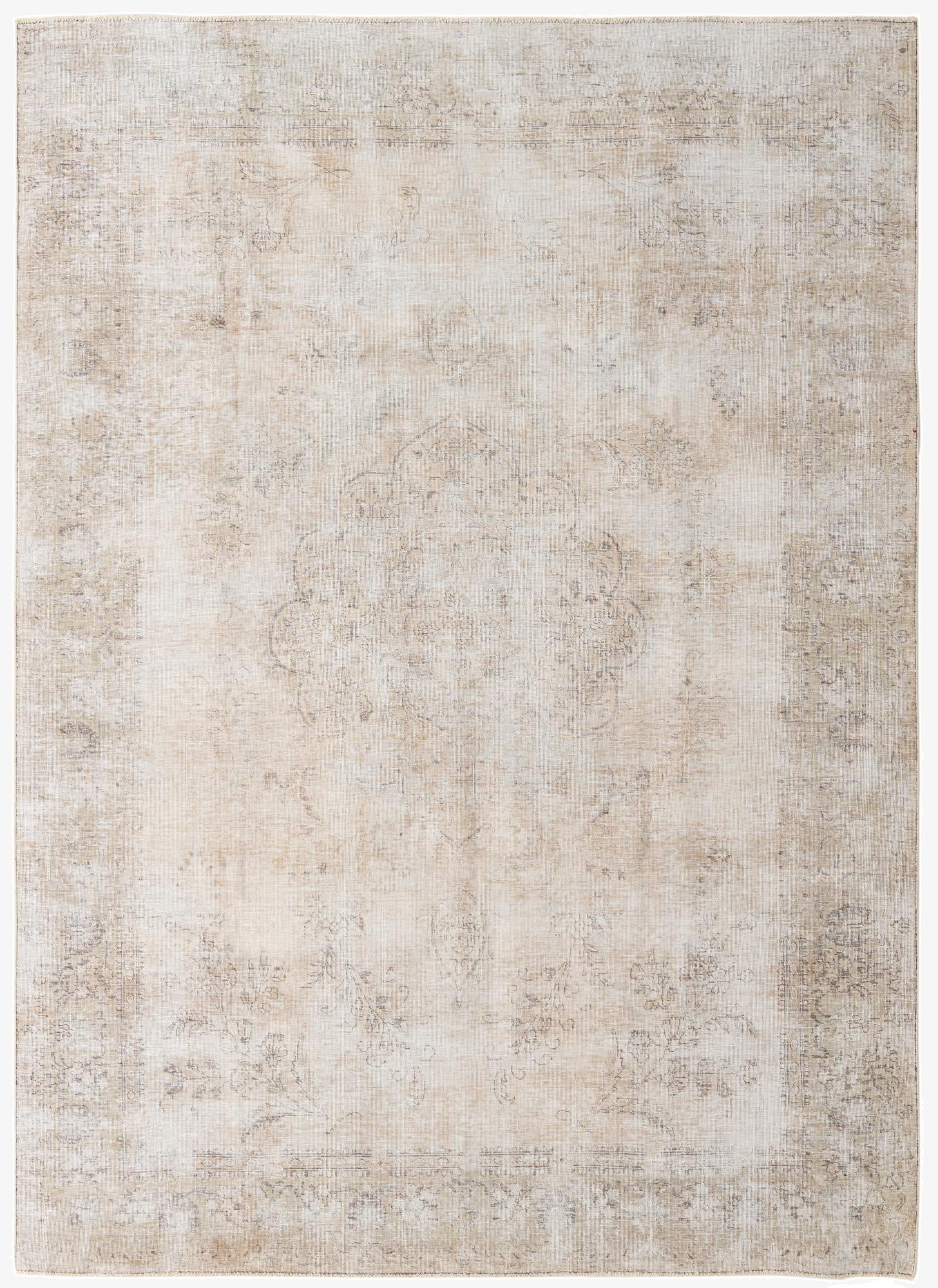 Primary image 7' 9 x 10' 10  Hand Knotted Ultra Vintage Persian Wool Rug