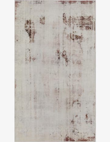 6' x 10' 10 Hand Knotted Ultra Vintage Persian Wool Rug