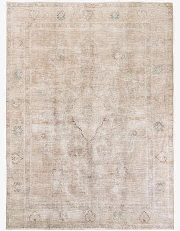 8' 5 x 11' 7 Hand Knotted Ultra Vintage Persian Wool Rug