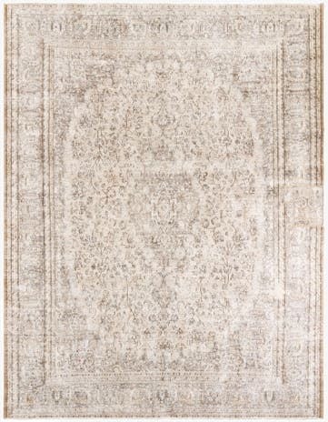 9' 6 x 12' 2 Hand Knotted Ultra Vintage Persian Wool Rug