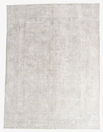 9' 1 x 12' 4 Hand Knotted Ultra Vintage Persian Wool Rug