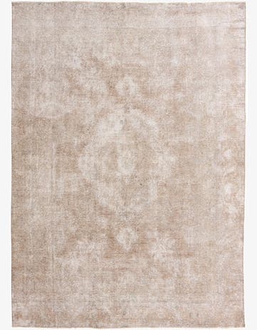 9' 2 x 12' 9 Hand Knotted Ultra Vintage Persian Wool Rug