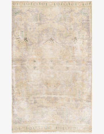 2' 10 x 4' 6 Hand Knotted Ultra Vintage Persian Wool Rug