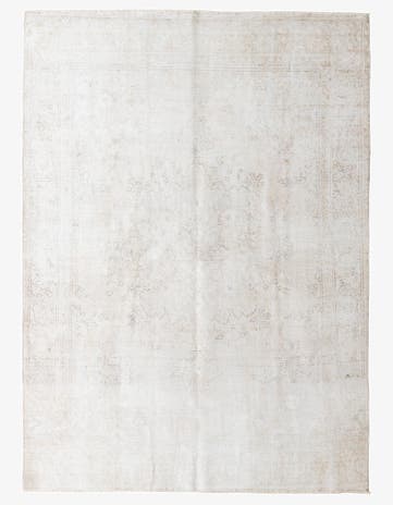 9' 2 x 12' 6 Hand Knotted Ultra Vintage Persian Wool Rug