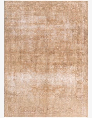 7' 6 x 10' 8 Hand Knotted Ultra Vintage Persian Wool Rug