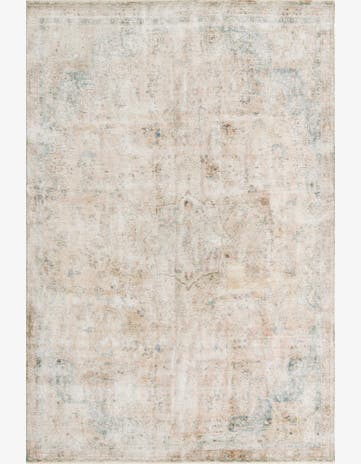 7' 2 x 10' 6 Hand Knotted Ultra Vintage Persian Wool Rug