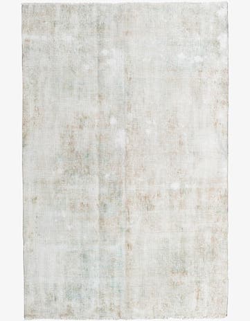 5' 10 x 9' Hand Knotted Ultra Vintage Persian Wool Rug